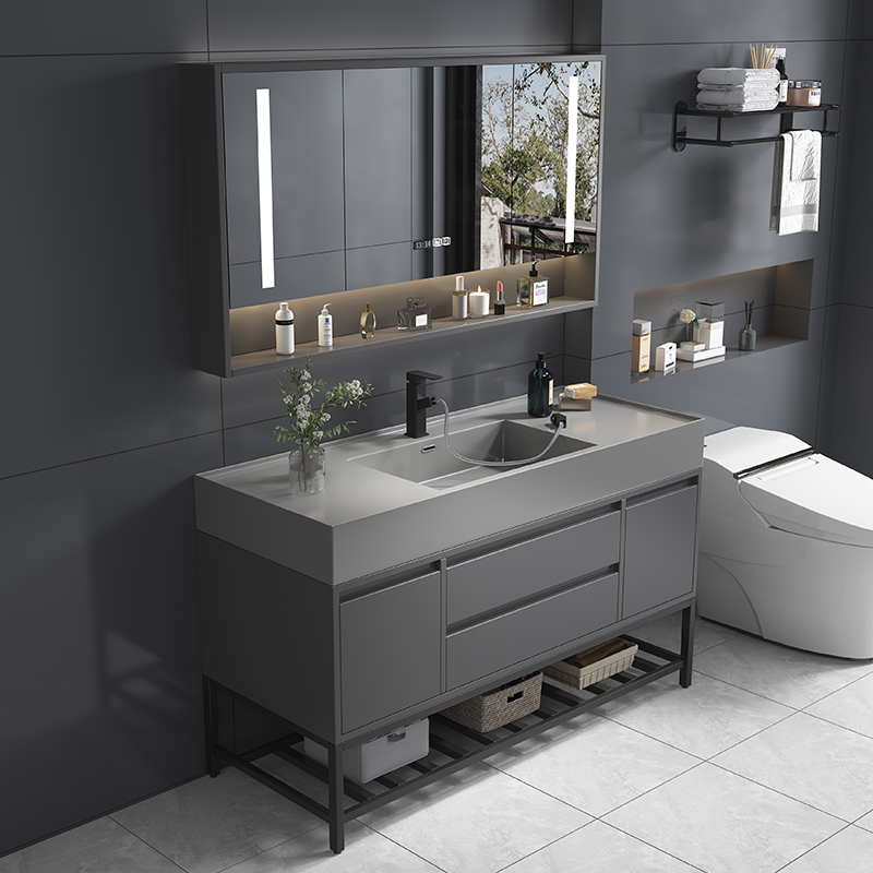 Home Bathroom Partition - Luxury Skincare Bathroom Cabinet Organizer Storage