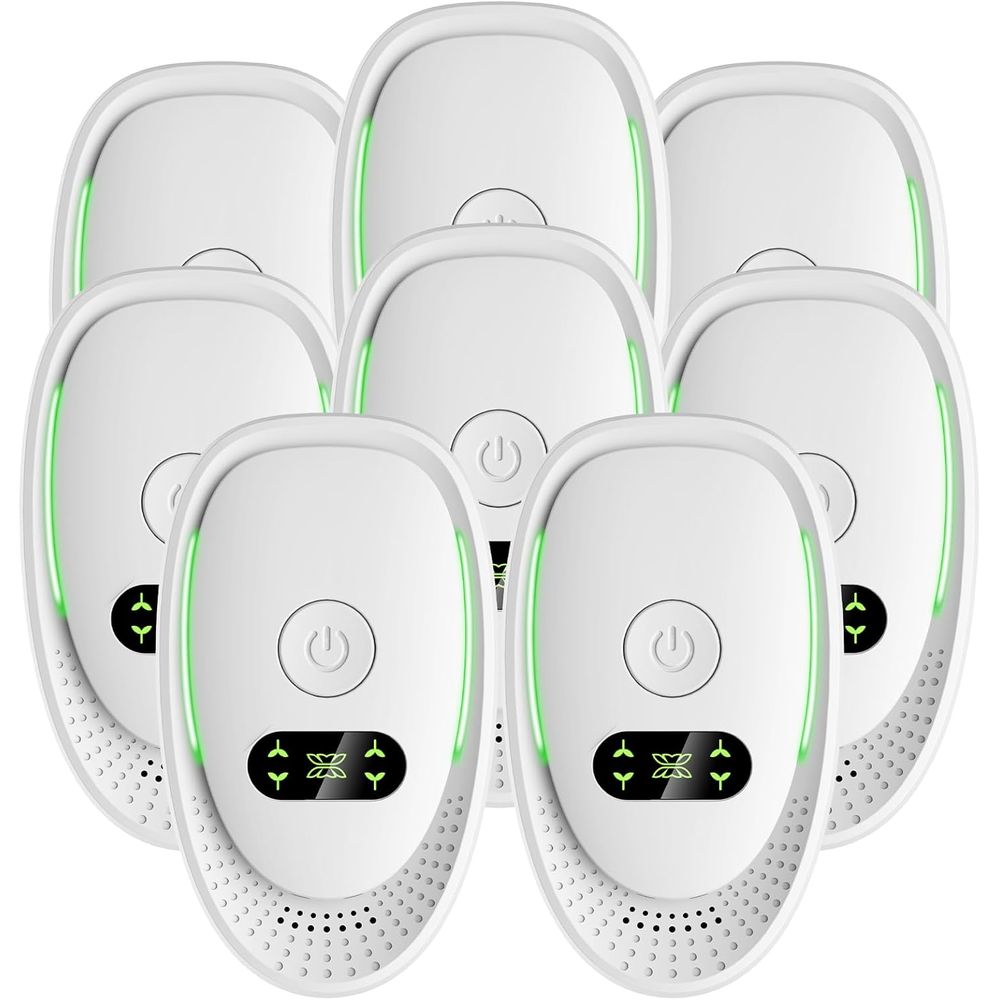 Home Kitchen & Bathroom - Advanced 8-Pack Air Purifiers for Dust,