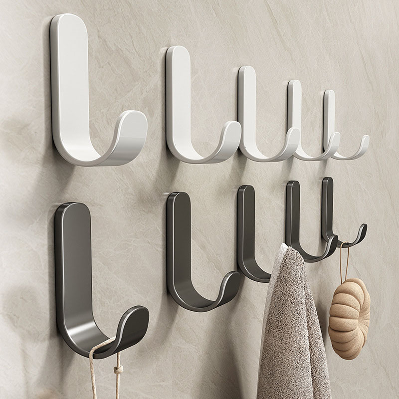 Home Bathroom Gadgets - Self Adhesive Strong Wall Hooks Towel