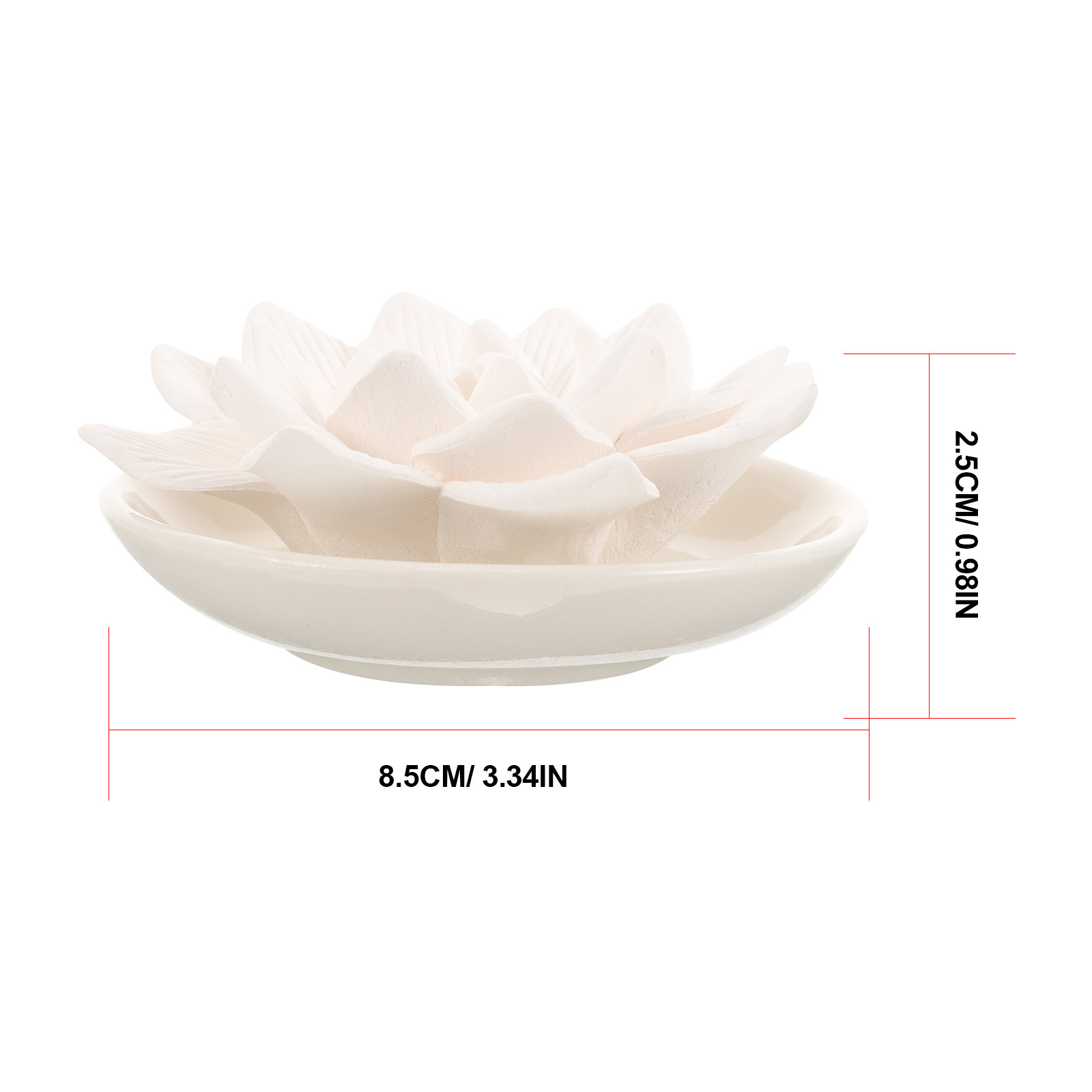 Stone Diffuser Flower Passive  - đánh giá và giá Home Bathroom Essentials