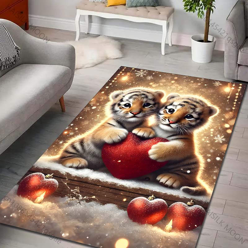Two Cute Little Tigers Carpet  - đánh giá và giá Home Bathroom With Two Toilets
