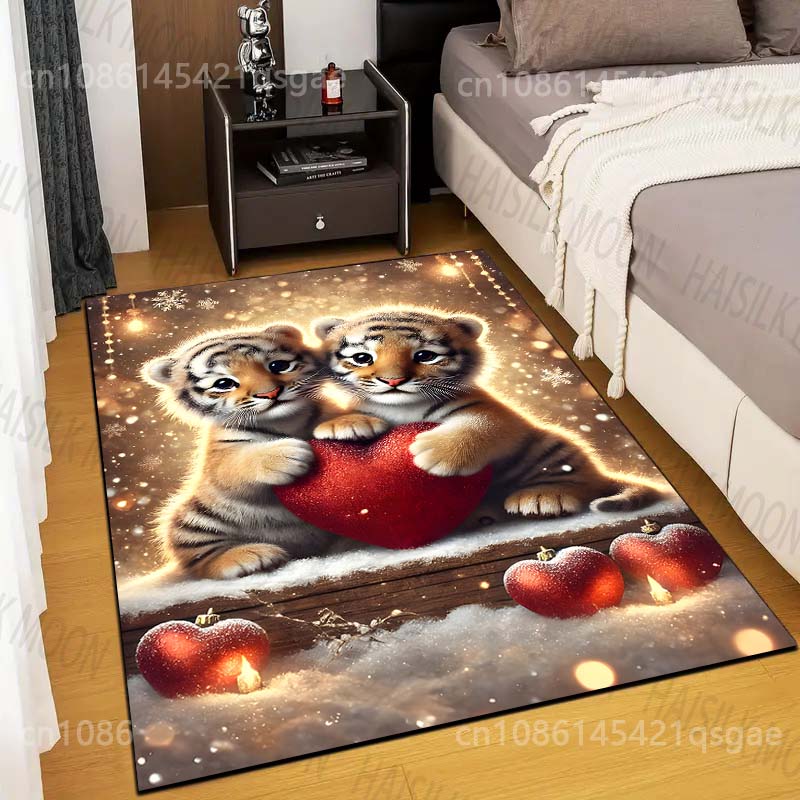 Two Cute Little Tigers Carpet  - đánh giá và giá Home Bathroom With Two Toilets