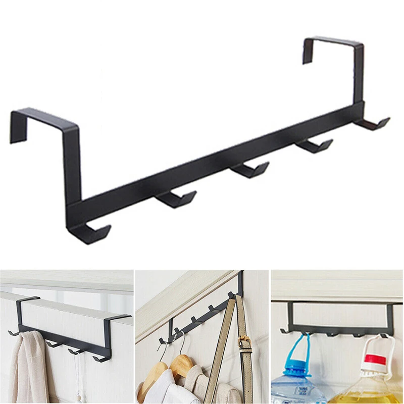 Hooks Over The Door 5 Hooks Ho - đánh giá và giá Home Bathroom Gadgets