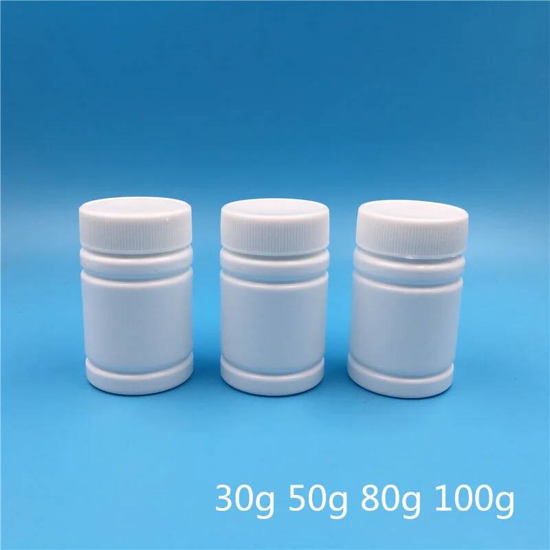 50 Pcs HDPE White Plastic Empt - đánh giá và giá Bath Salts Jar