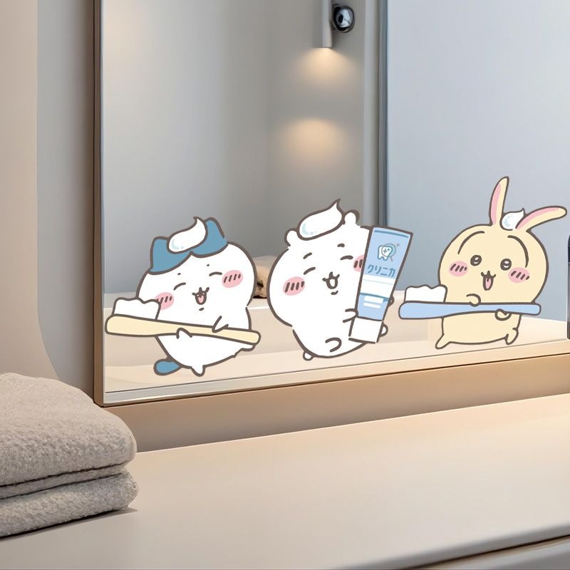 Hot Chiikawa Mirror Stickers S - đánh giá và giá Home Bathroom Vanity