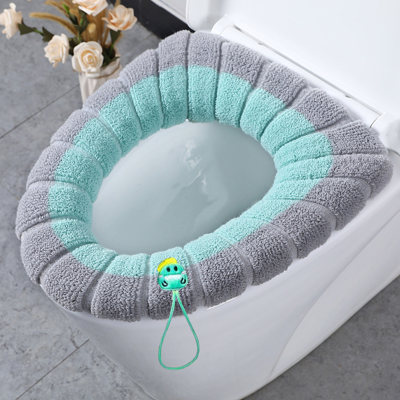 Cartoon Knitted Toilet Seat Co - đánh giá và giá Home Bathroom With Two Toilets