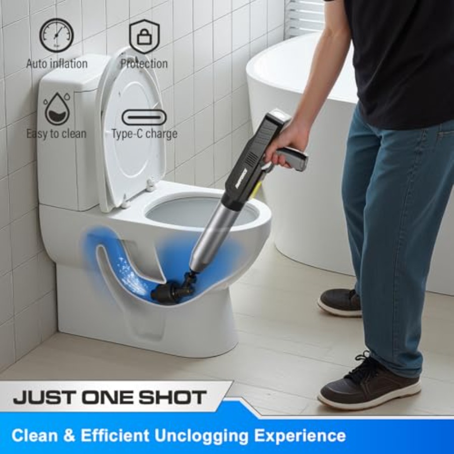 ‌Electric Toilet Plunger for B - đánh giá và giá Plunger Toilet
