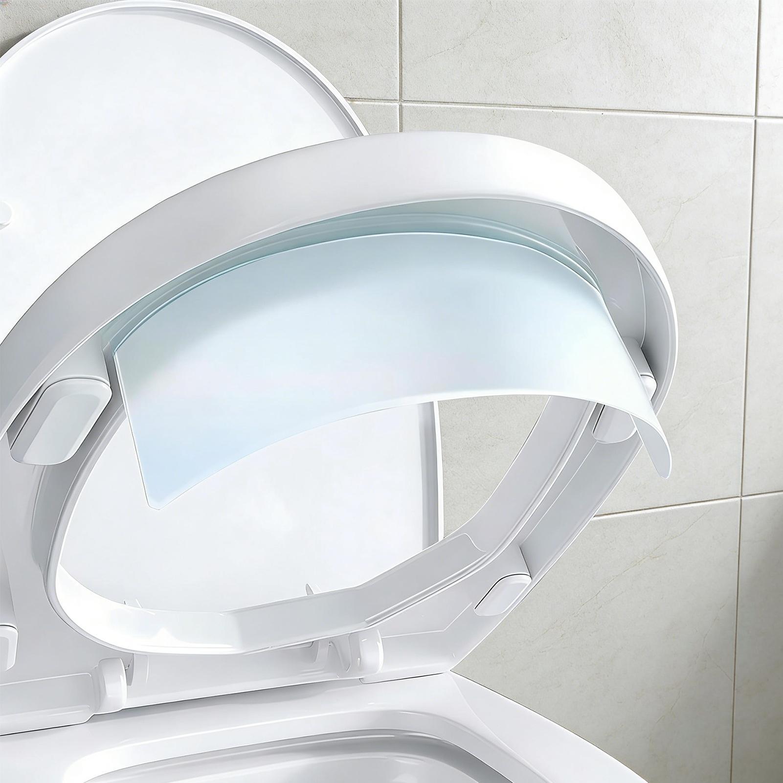 Splash Guard For Toilet High-D - đánh giá và giá Home Bathroom With Two Toilets