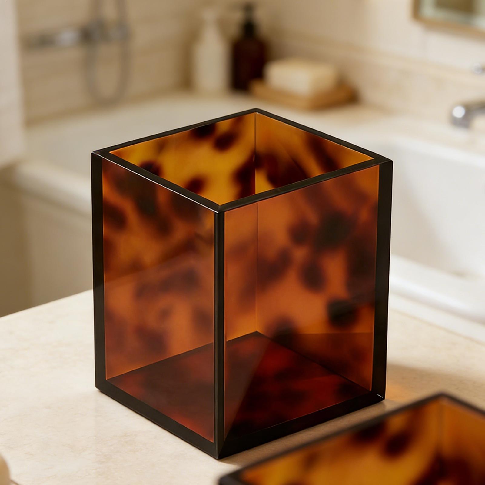 Bathroom Counter Tray Tortoise - đánh giá và giá Home Bathroom Decor