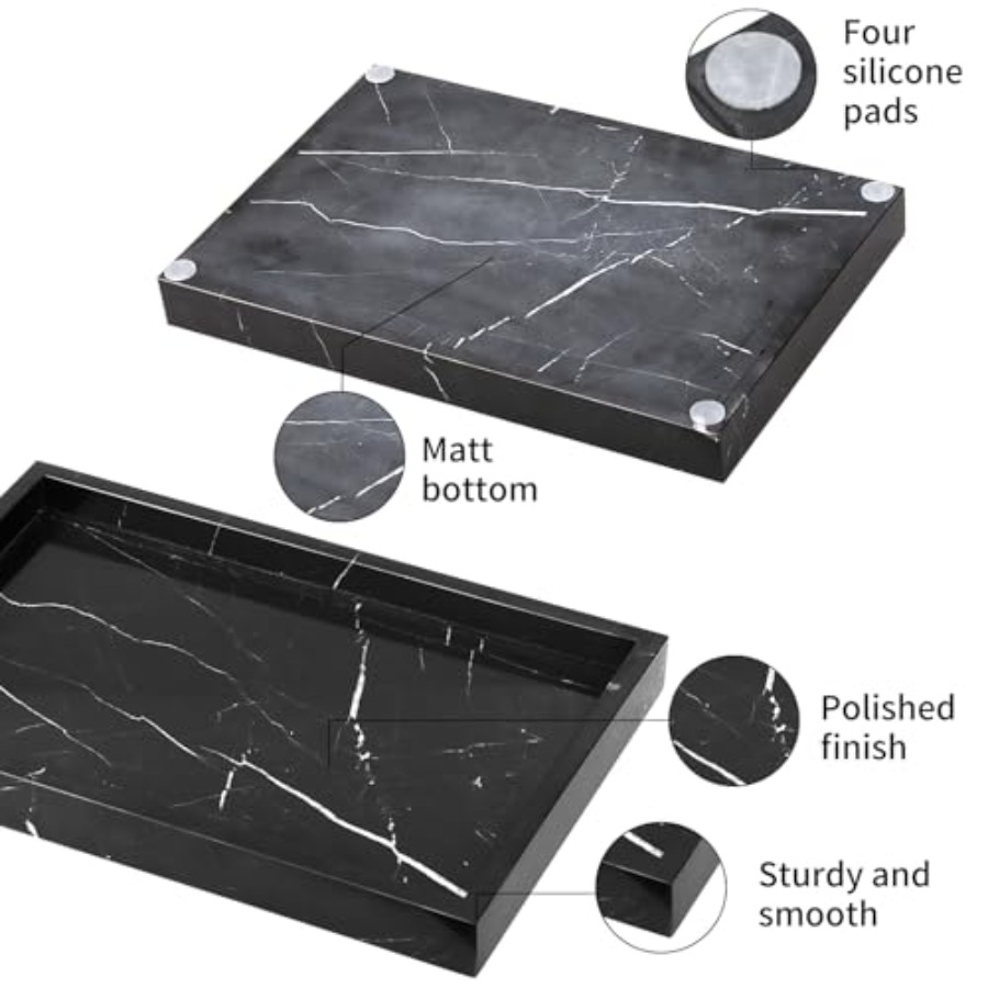 Marble Bathroom Vanity Tray, N - đánh giá và giá Home Bathroom Vanity