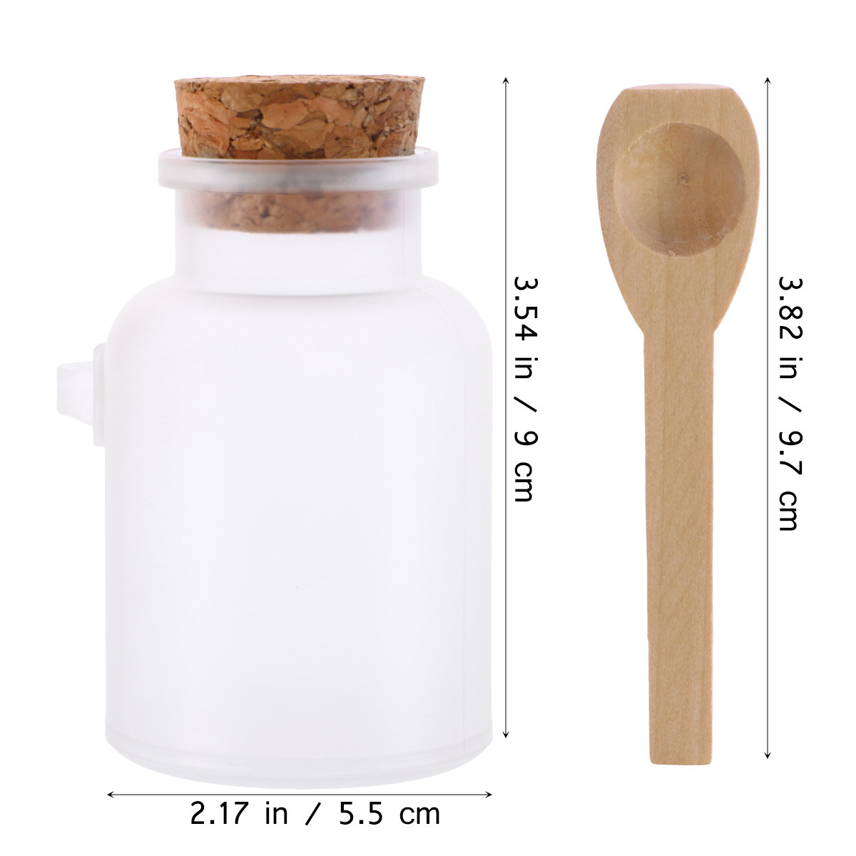 100G Reusable Plastic Bath Sal - đánh giá và giá Bath Salts Jar