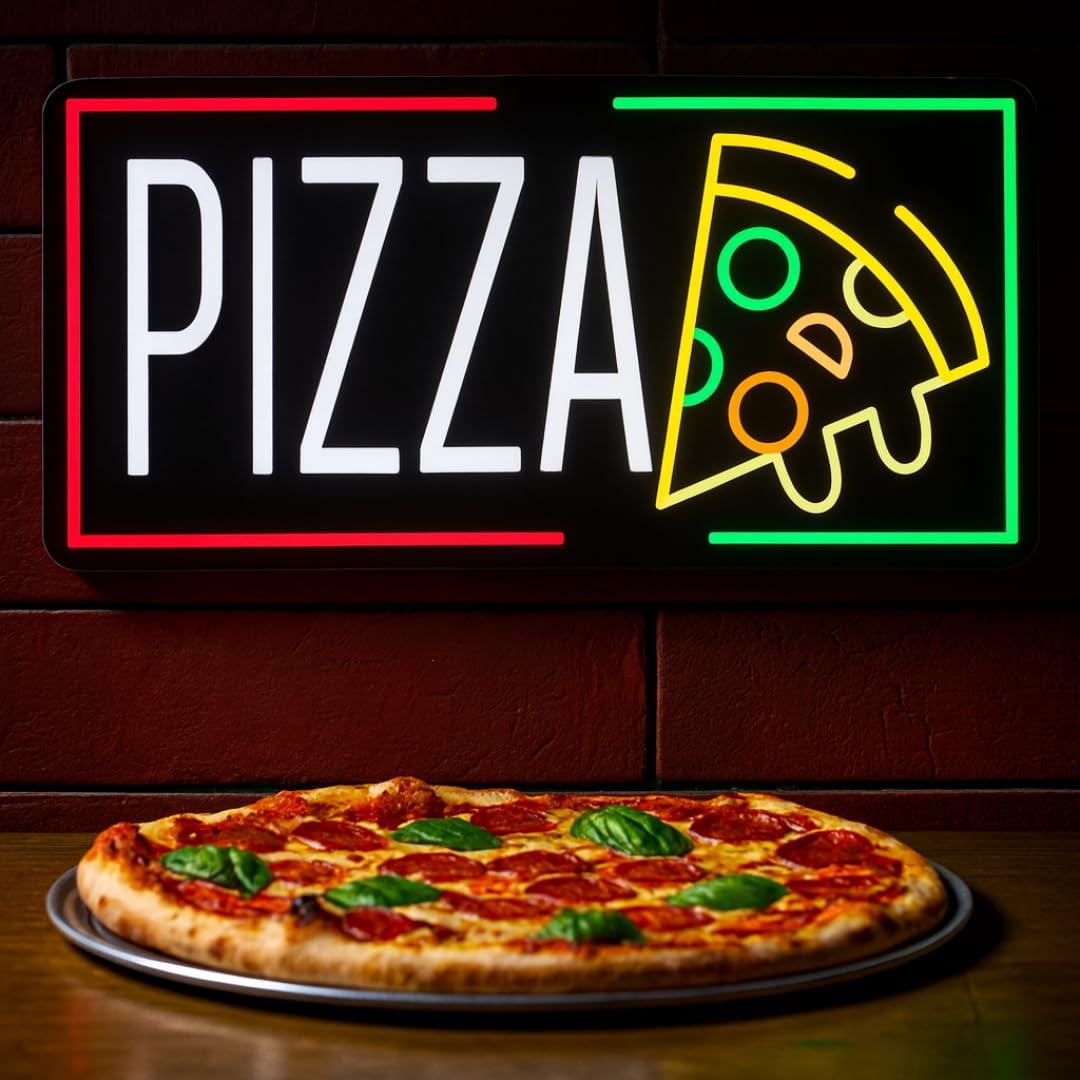 Pizza Neon Sign Business USB L - đánh giá và giá Home Kitchen & Bathroom