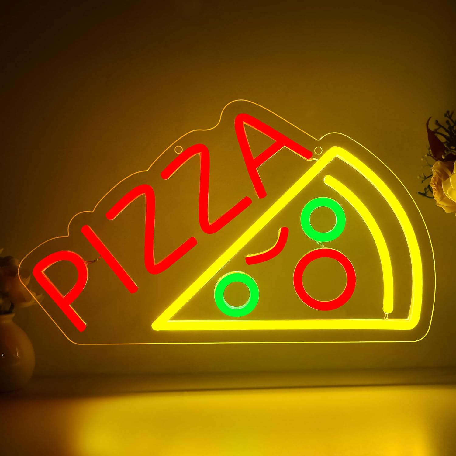Pizza Neon Sign Business USB L - đánh giá và giá Home Kitchen & Bathroom