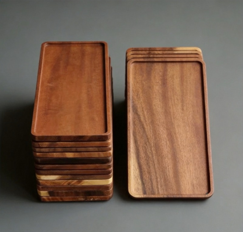 Natural Wooden Rectangular Ser - đánh giá và giá Home Bathroom Vanity