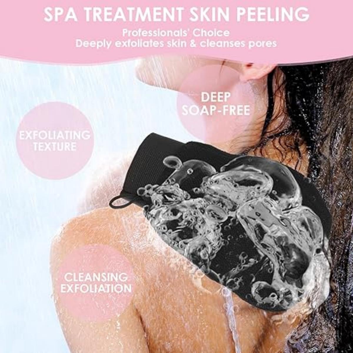 Hammam Exfoliating Shower Glov - đánh giá và giá Home Bathroom Gadgets