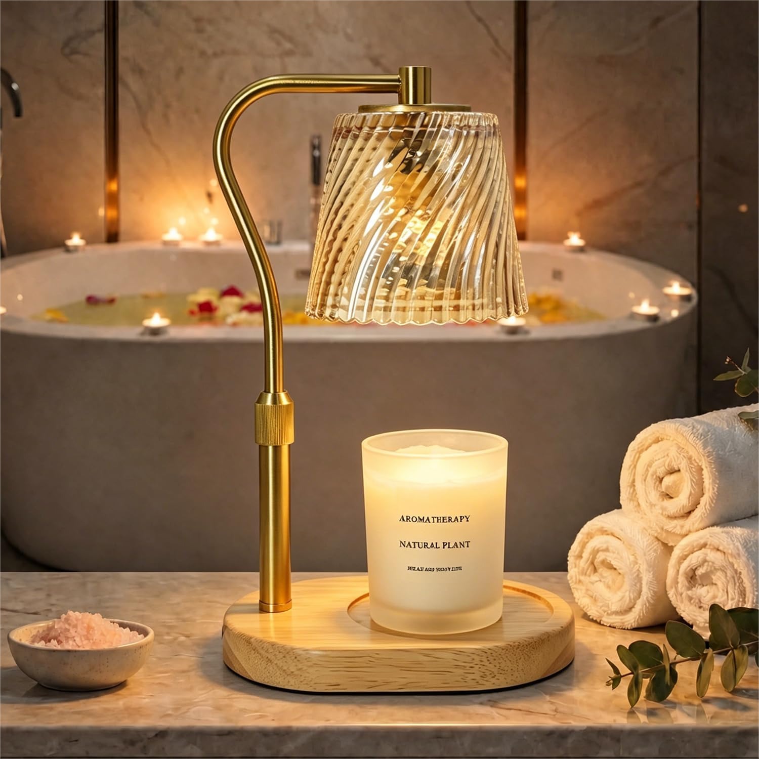 Candle Warmer Lamp For Spa Bat - đánh giá và giá Home Bathroom Decor