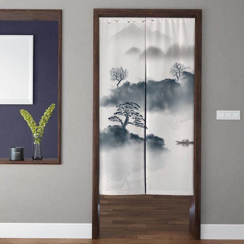 VIKAMA Minimalist Abstract Jap - đánh giá và giá Home Bathroom Partition