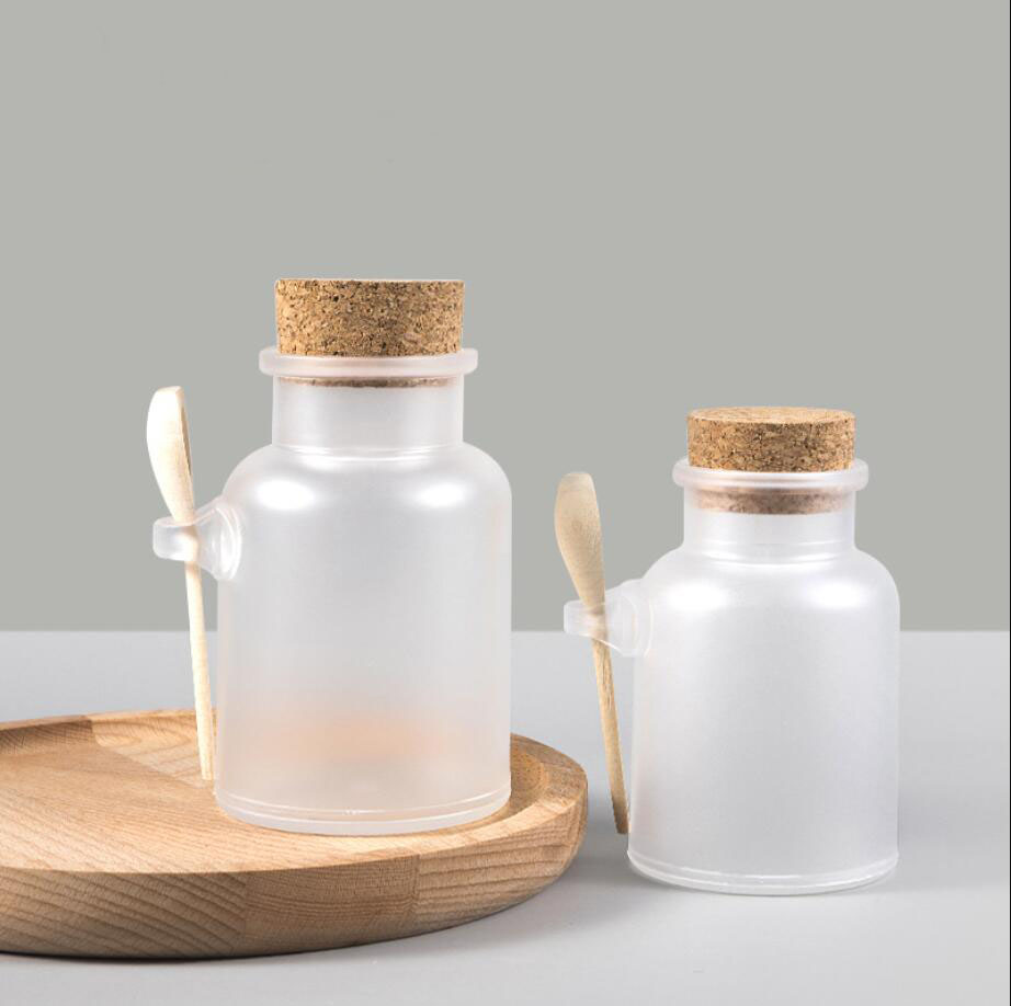 100ML plastic PET bottle jar p - đánh giá và giá Bath Salts Jar