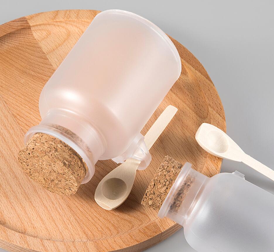 100ML plastic PET bottle jar p - đánh giá và giá Bath Salts Jar