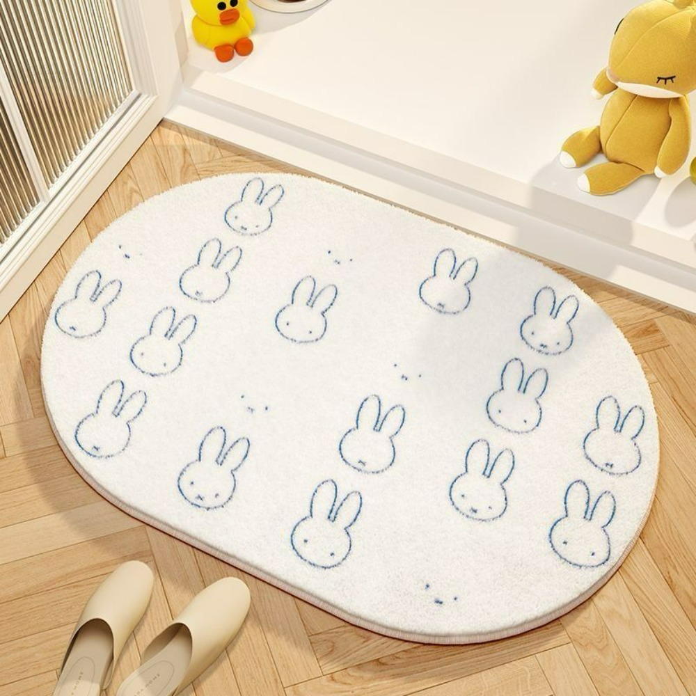 Miffy Cartoon Floor Mat Soft I - đánh giá và giá Home Bathroom Gadgets