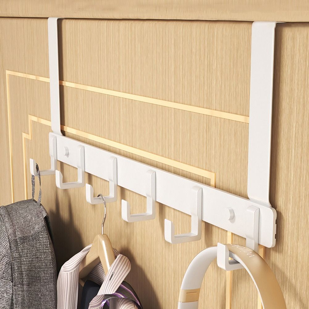 Hooks Over The Door 6 Hooks Cl - đánh giá và giá Home Bathroom Gadgets