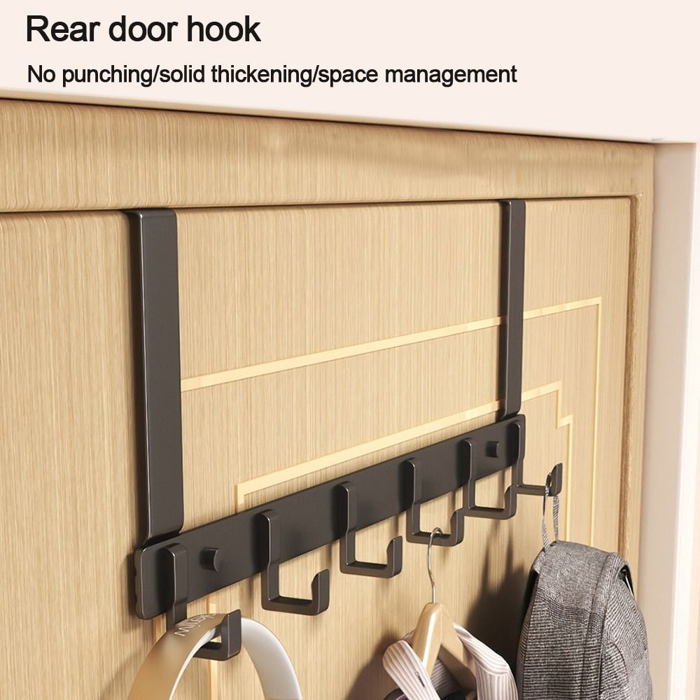 Hooks Over The Door 6 Hooks Cl - đánh giá và giá Home Bathroom Gadgets