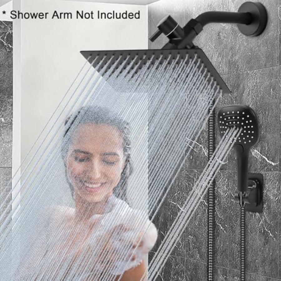 Shower Head with Hose, High Pr - đánh giá và giá Shower Head Rain
