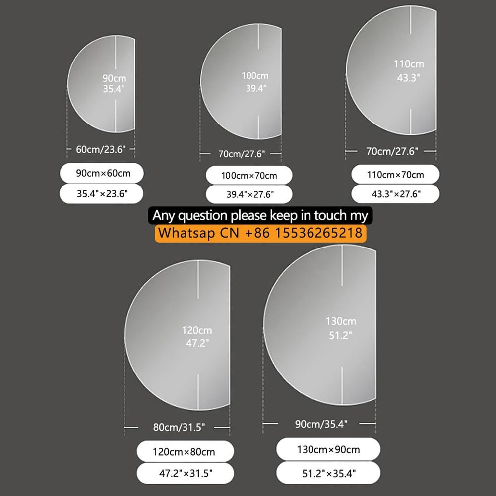 51x35 Semicircle LED Lighted V - đánh giá và giá Home Bathroom Vanity