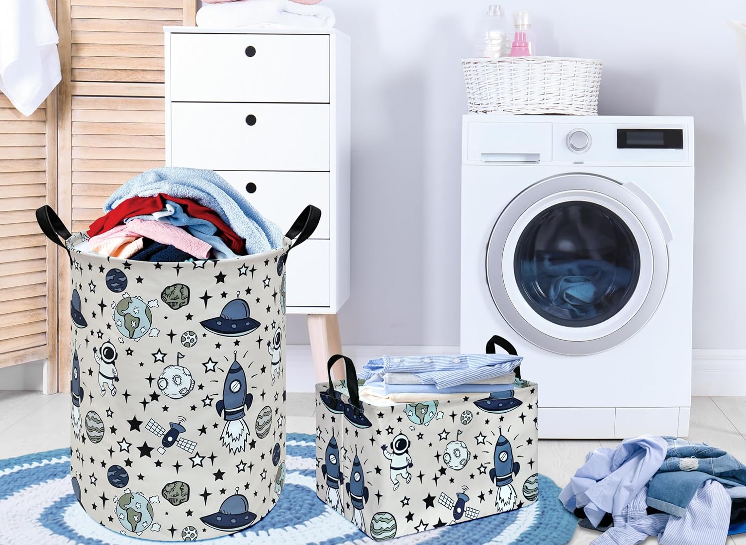 Spaceman Print Collapsible Sto - đánh giá và giá Home Kitchen & Bathroom