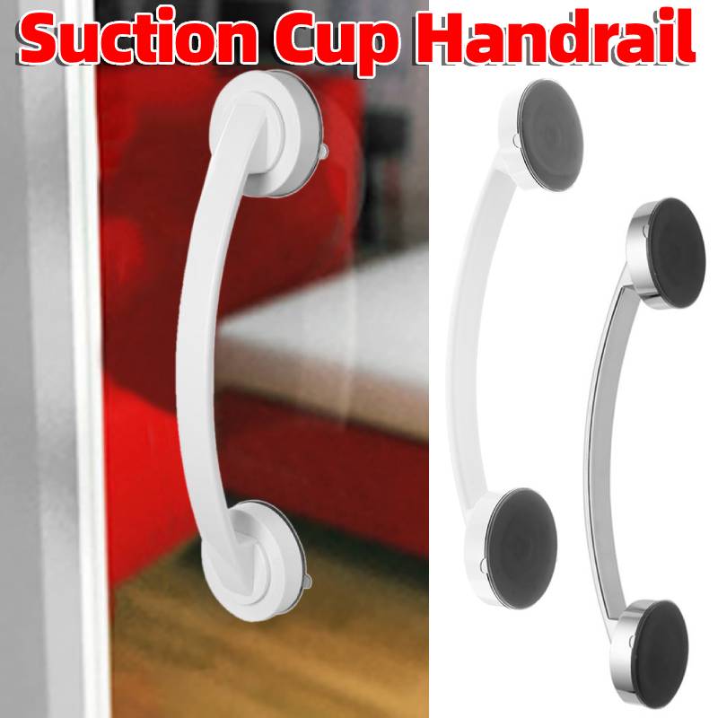 Powerful Suction Cup Handrail  - đánh giá và giá Home Bathroom Grab Bar
