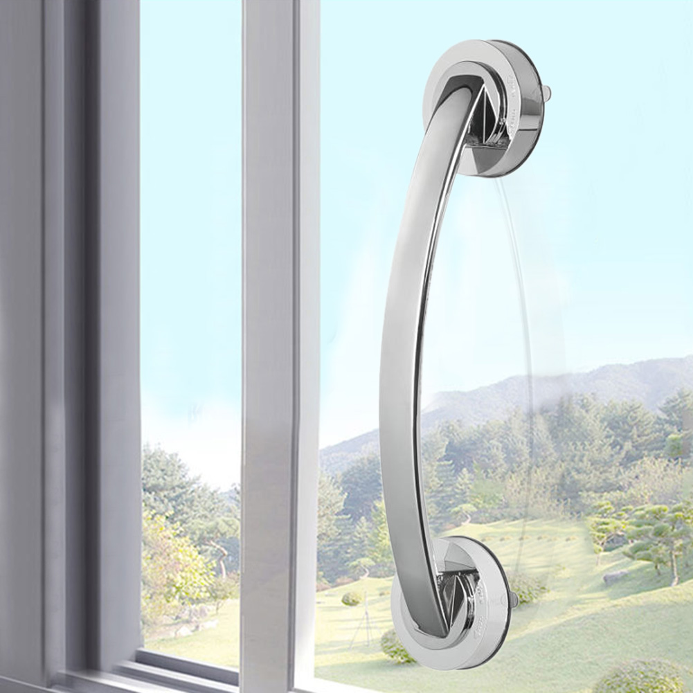 Powerful Suction Cup Handrail  - đánh giá và giá Home Bathroom Grab Bar