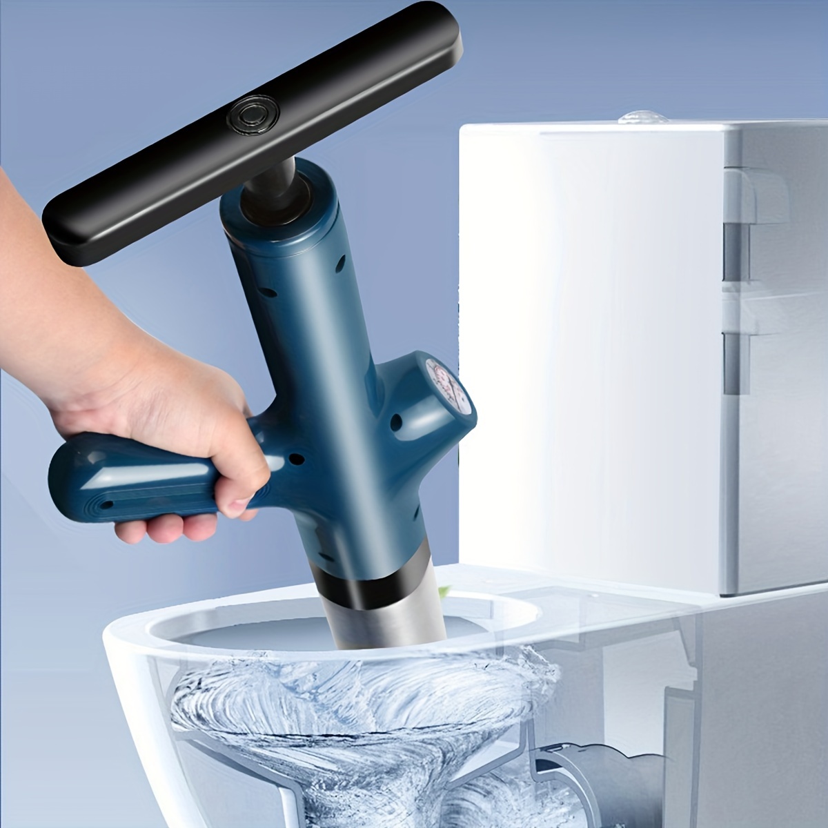 Air toilet plunger set, air dr - đánh giá và giá Plunger Toilet