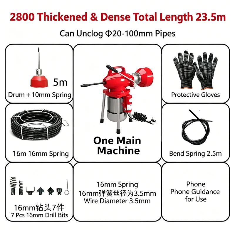 Electric Drain Cleaner Kitchen - đánh giá và giá Plunger Toilet