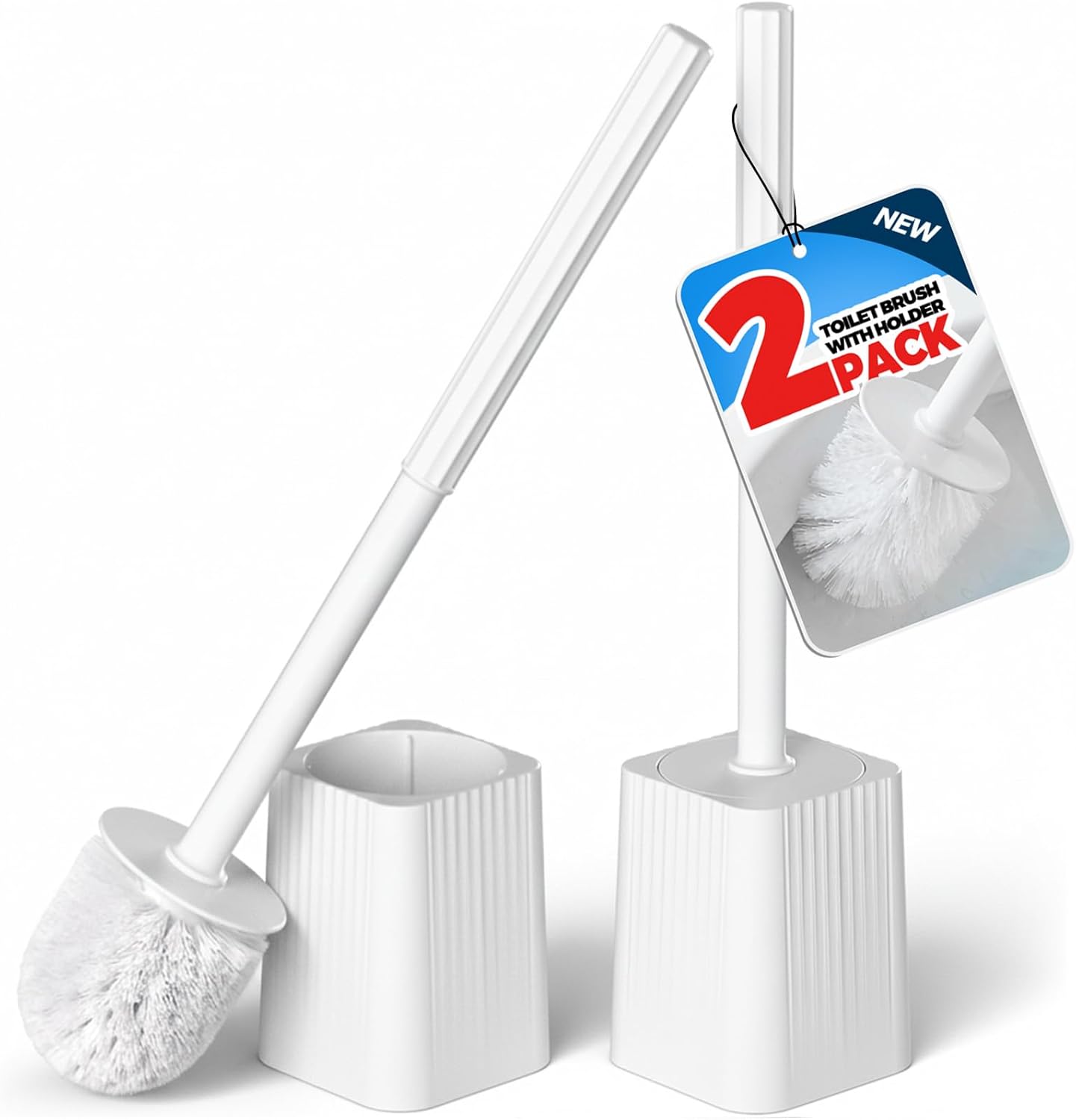 2Pack Toilet Bowl Brush and Ho - đánh giá và giá Home Bathroom Essentials