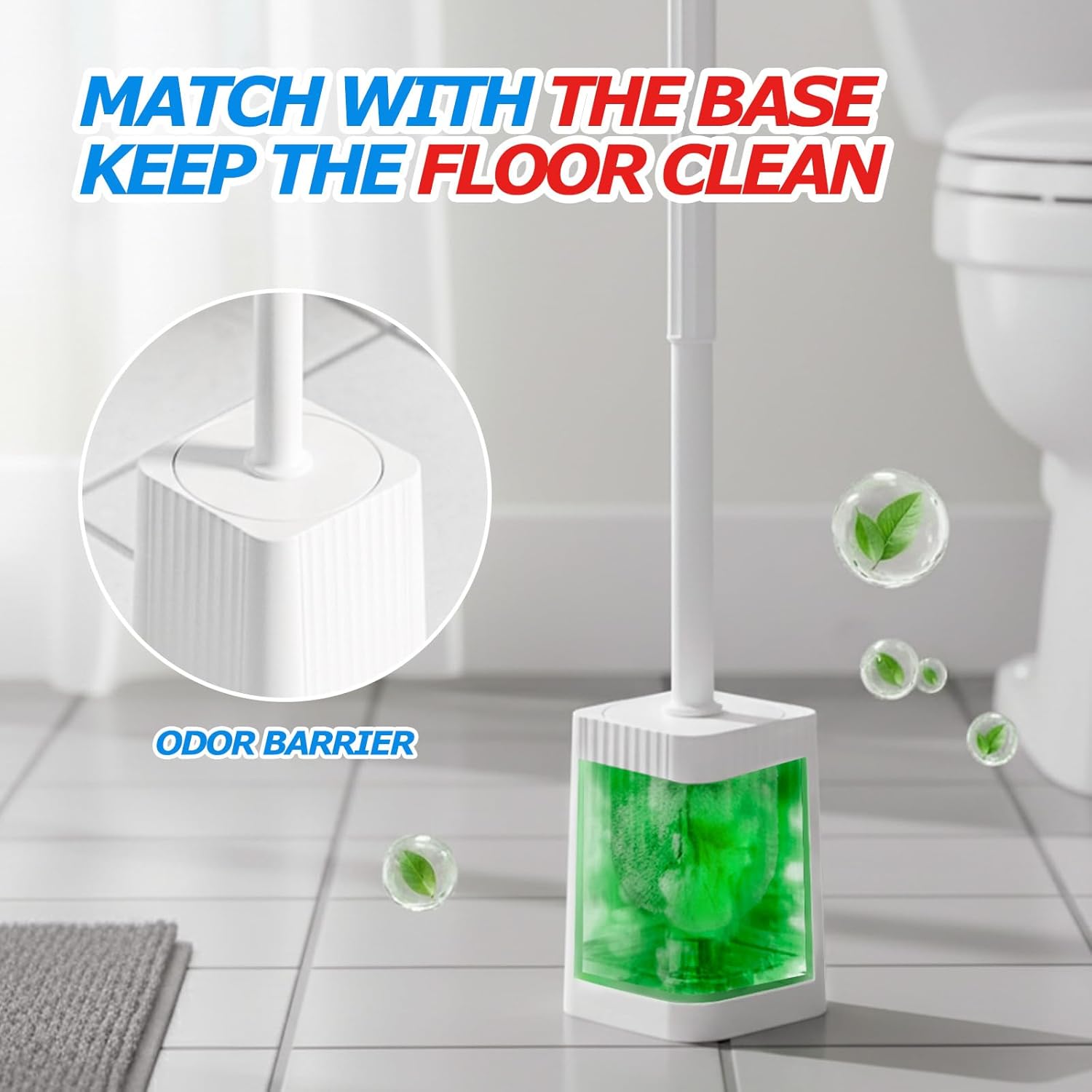 2Pack Toilet Bowl Brush and Ho - đánh giá và giá Home Bathroom Essentials