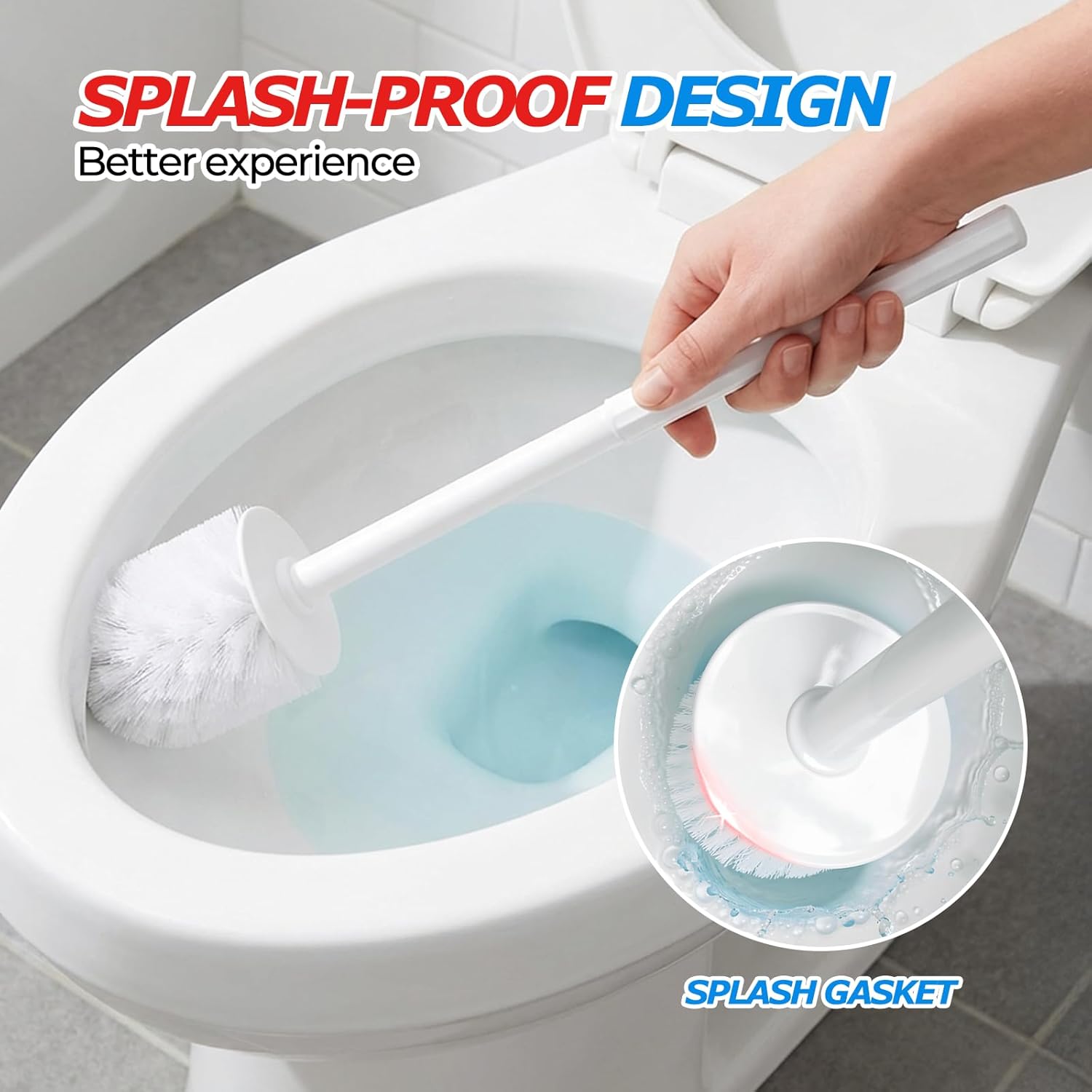 2Pack Toilet Bowl Brush and Ho - đánh giá và giá Home Bathroom Essentials