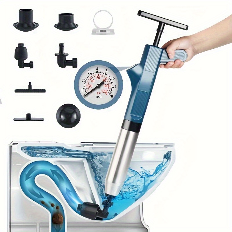 Pipeline Cleaning Tools Set Hi - đánh giá và giá Plunger Toilet