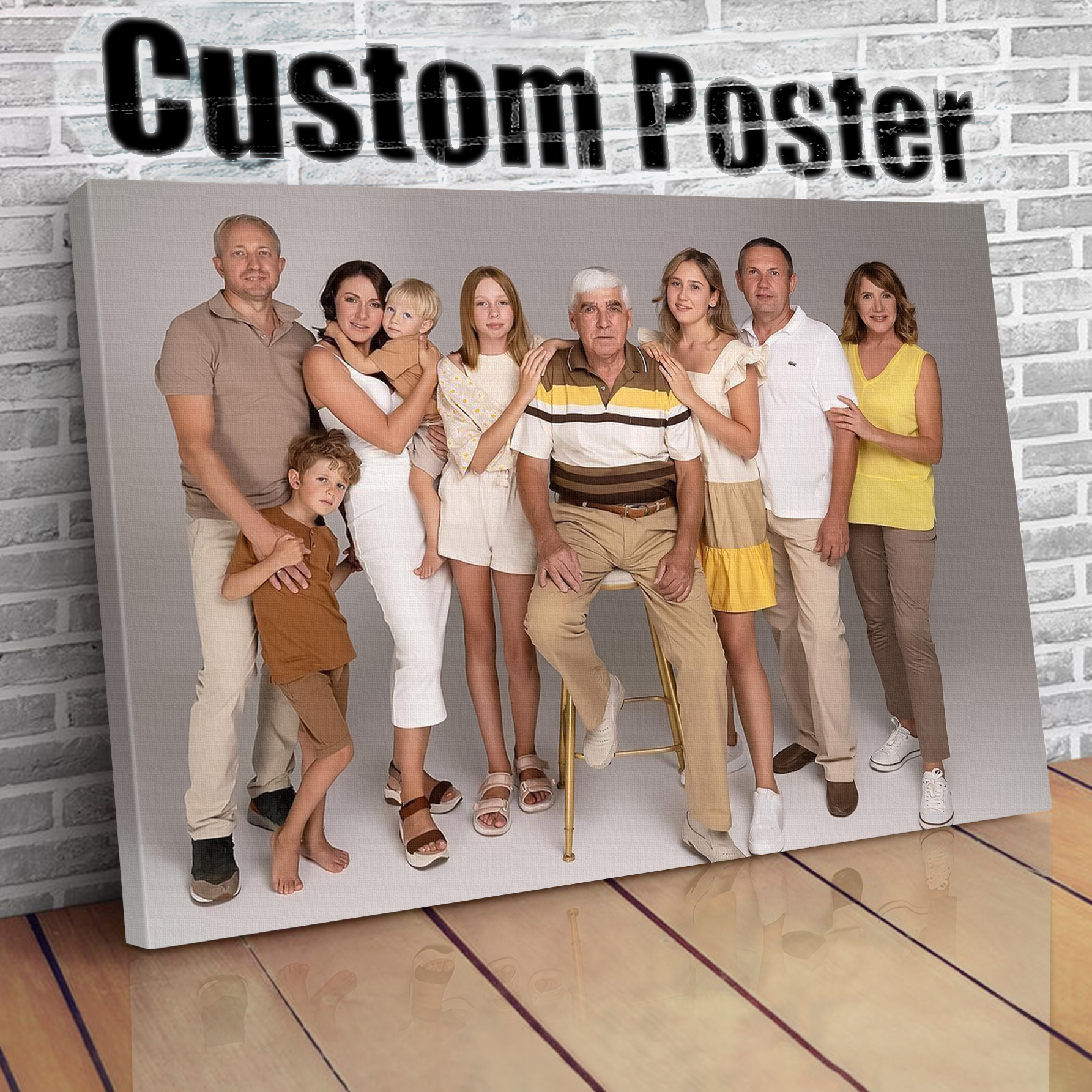 1Pc Customized all size canvas - đánh giá và giá Home Bathroom Decor