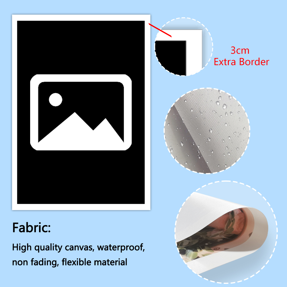 1Pc Customized all size canvas - đánh giá và giá Home Bathroom Decor