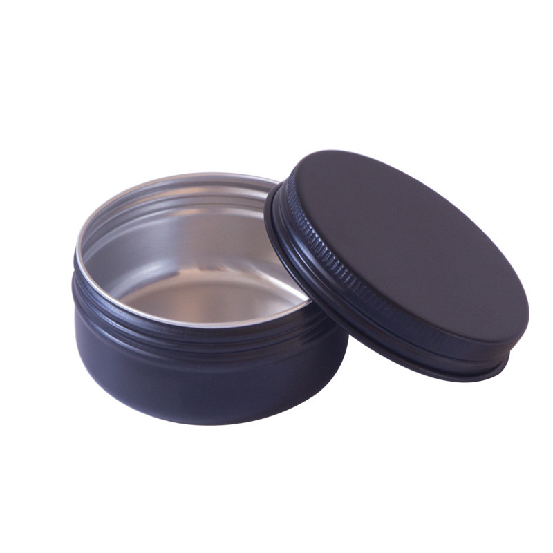 100pcs/lot  30g black color al - đánh giá và giá Bath Salts Jar