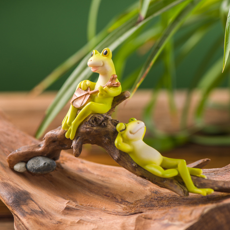 Resin Funny Frog Figurines For - đánh giá và giá Home Bathroom Gadgets