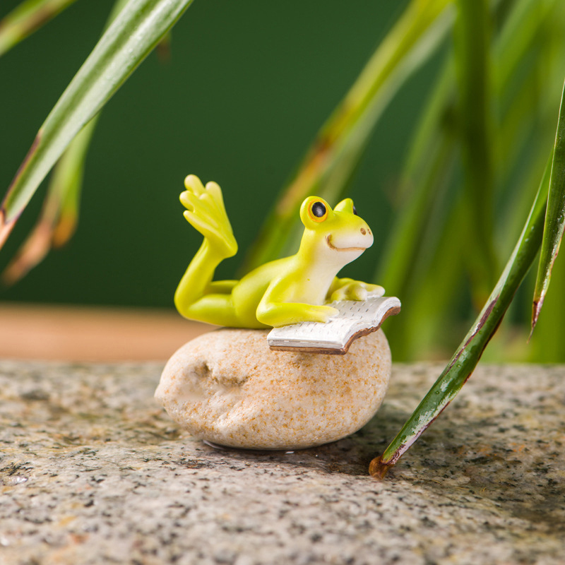Resin Funny Frog Figurines For - đánh giá và giá Home Bathroom Gadgets