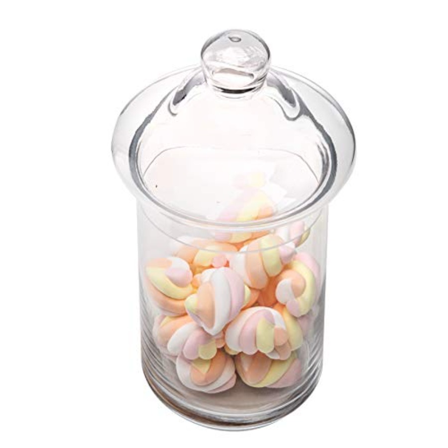 Glass Apothecary Jars with Lid - đánh giá và giá Bath Salts Jar