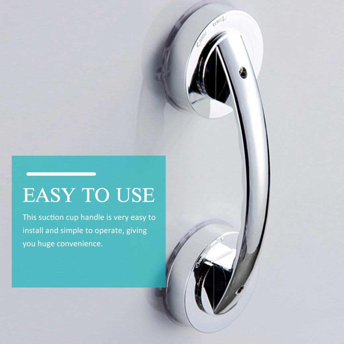 Heavy Duty Suction Shower Hand - đánh giá và giá Home Bathroom Grab Bar