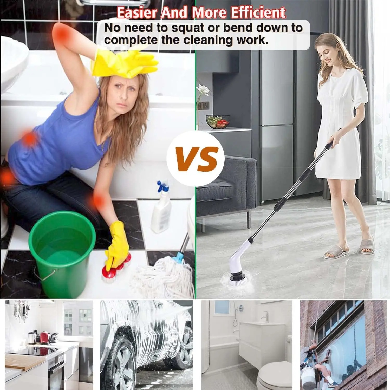 Cordless Electric Spin Scrubbe - đánh giá và giá Plunger Toilet