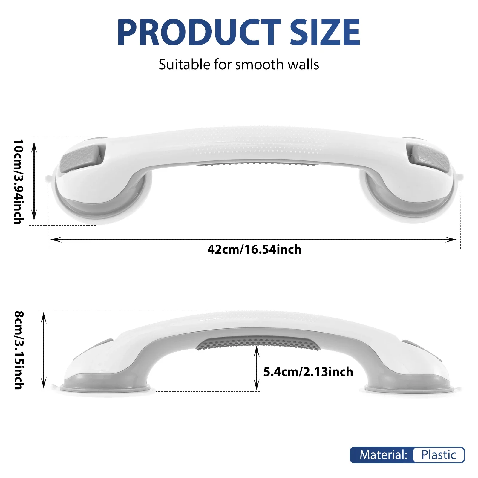 2Pcs Shower Grab Bar Nonslip S - đánh giá và giá Home Bathroom Grab Bar