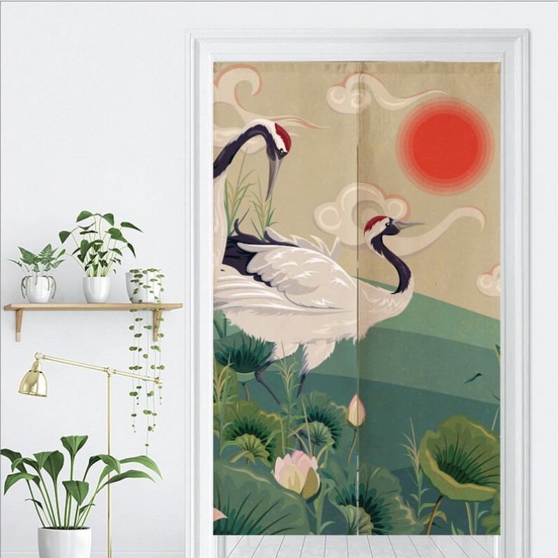 VIKAMA Japanese Style Ukiyo-e  - đánh giá và giá Home Bathroom Partition