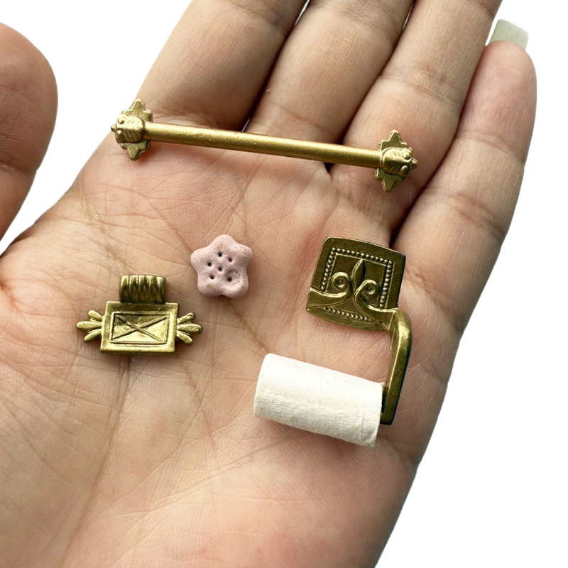 ●1/12 Dollhouse Simulation Pap - đánh giá và giá Home Bathroom Gadgets