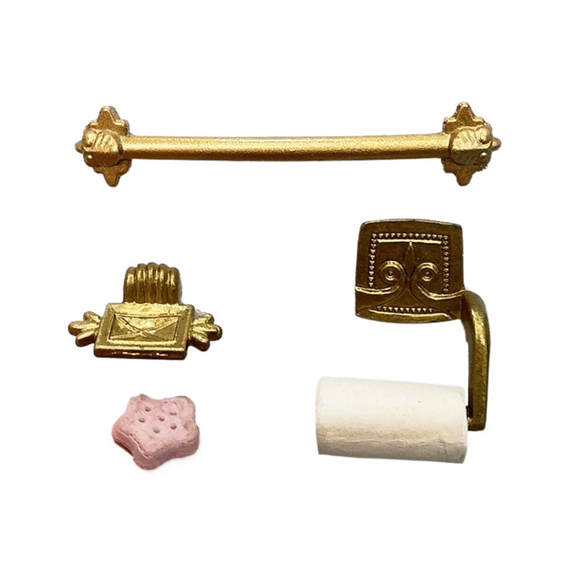 ●1/12 Dollhouse Simulation Pap - đánh giá và giá Home Bathroom Gadgets