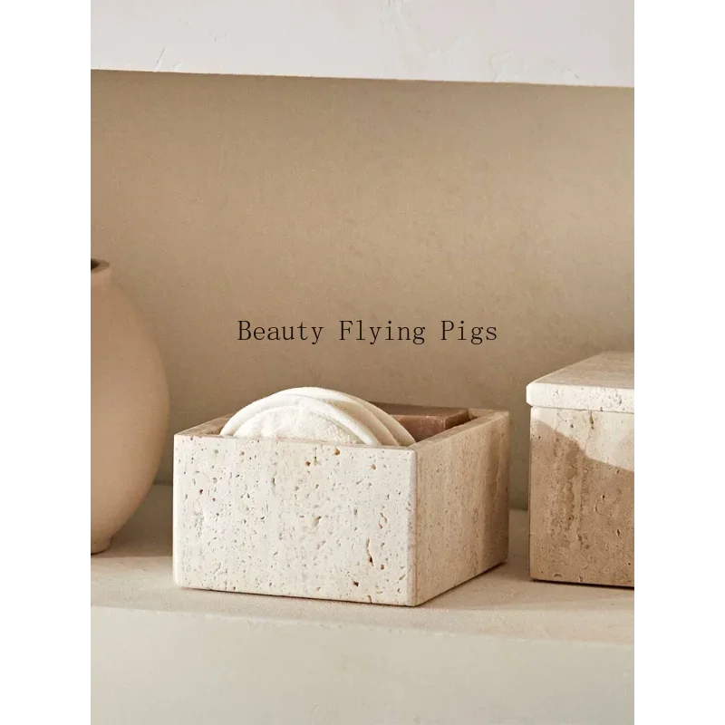 Travertine Storage Container f - đánh giá và giá Bath Salts Jar